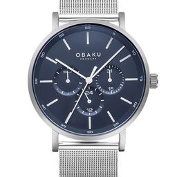 Obaku Men Blue Analogue Watch V246GMCLMC-image-32
