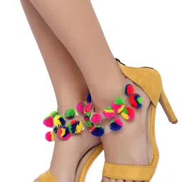 Action Suede Party Block Heels-image-1