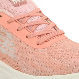 HRX by Hrithik Roshan Women Peach-Coloured And White Memory Foam Non-Marking Running Shoes image 3