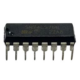 SN74LS76N IC Dual J-K Flip-Flop with Preset and Clear-14