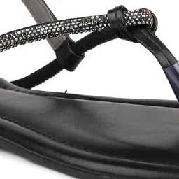 Inc 5 Embellished Open Toe Flats image 5