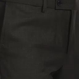 Arrow Men Checked Pattern Weave Wool Blend Trousers image 2