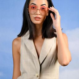 ODETTE Women Oversized Sunglasses With UV Protected Lens-image-77