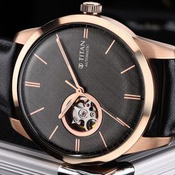 Titan Men Dial & Leather Straps Analogue Watch NQ90126WL03-image-24