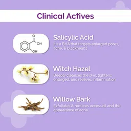 The Derma co. Set of 2 Salicylic Acid Face Serum with WitchHazel & WillowBark - 10 ml each image 3