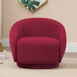 home lifestylez Lorna Accent Chair in Maroon Colour-picture-22