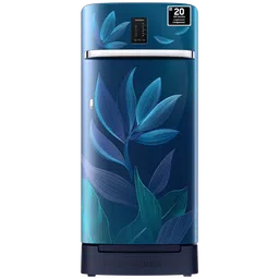 SAMSUNG 189 Litres 5 Star Direct Cool Single Door Refrigerator with Base Stand Drawer (RR21C2F259UHL, Paradise Bloom Blue)-image-82