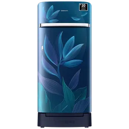 SAMSUNG 215 Litres 5 Star Direct Cool Single Door Refrigerator with Anti Bacterial Gasket (RR23D2H359UHL, Paradise Bloom Blue)-image-12