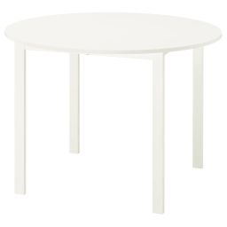 ikea vihals Table, white/white, 107 cm-picture-14