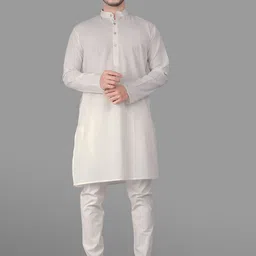 Xepon Men Regular Kurta with Trousers-image-9