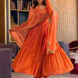 Anni Designer Women Regular Kurta with Trousers & Dupatta-picture-13