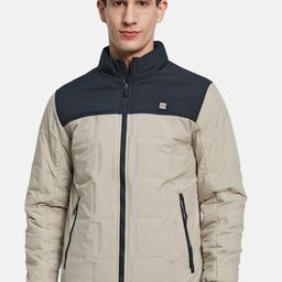 METTLE Men Colourblocked Padded Jacket-picture-36
