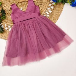 Shoryam Fashion Floral Net Fit & Flare Dress-image-57