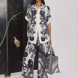 JC Mode Printed Shirt Collar Neck Shirt With Trousers Co-Ords-picture-38
