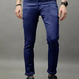fineblu Men Slim Fit Stretchable Jeans-picture-2