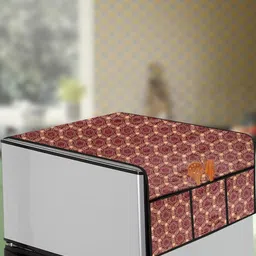 The Furnishing Tree Multi Plastic Refrigerator Cover-image-87