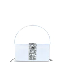 PELLE LUXUR Embellished Structured Handheld Bag-picture-28