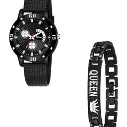 Gopal Shopcart Unisex Analogue Watch Gift Set Aeviyo BLK W S Q Breclect-image-24