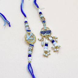 Sangria Unisex Assorted Thread Rakhi-image-43