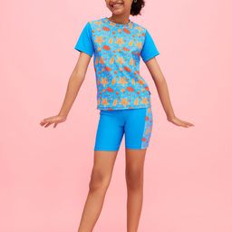 LYCOT Girls Printed Swim Set-35
