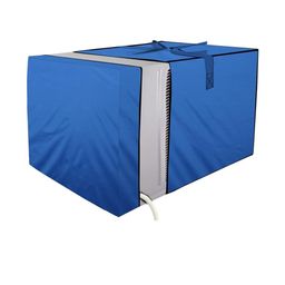 Stylista Blue Printed Waterproof Air Conditioner Covers-picture-37