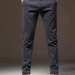 StyleCast Men Solid Chinos Trousers-image-39