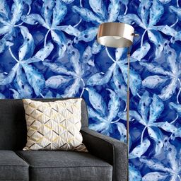 ArtzFolio Printed UV-Resistant Anti-Bacterial Watercolor Tropical Leaves Peel & Stick Wallpaper-image-89