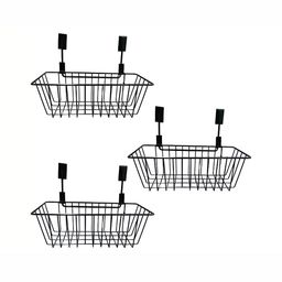 Go Hooked Black 3 Pieces Regular Multi-Utility Organisers-58
