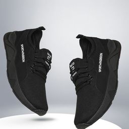 Spotwalk Men Mesh Running Non-Marking Shoes-picture-20