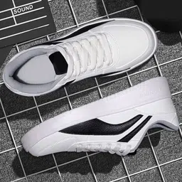 Robbie Jones Men Colourblocked Lace-Ups Sneakers-picture-35