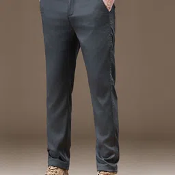 StyleCast Men Regular Fit Mid-Rise Trousers-image-49