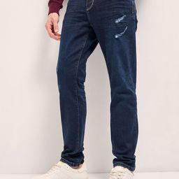 THE BEAR HOUSE Men Slim Fit Stretchable Mid-Rise Jeans-image-60