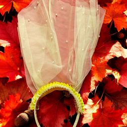 CHANDERKASH Long Tail Beaded Hairband-image-89
