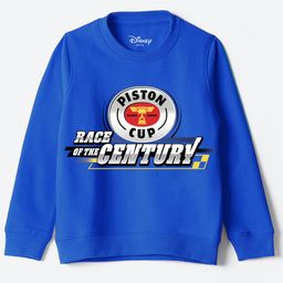 YK Disney Boys Graphic Printed Round Neck Cotton Pullover Sweatshirt-picture-5