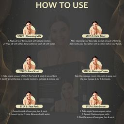 L'AVENOUR D-Tan 6-Steps Facial Kit Enriched With Vitamin E & Niacinamide - 30 ml image 4