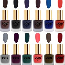 VOLO Set of 12 Velvet Matte Nail Polish - 8 ml Each-image-52