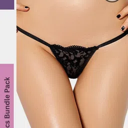 ZERJAMA Women Black Briefs-picture-27