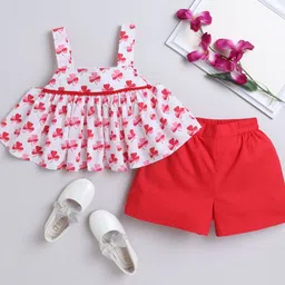 AWW HUNNIE Girls Printed Top with Shorts-image-15