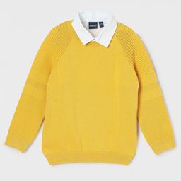 Juniors by Lifestyle Boys Cable Knit Cotton Pullover Sweater-picture-8