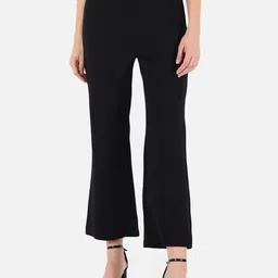 CORSICA Women Slim Fit High-Rise Bootcut Trousers-picture-28