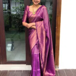 Visit Wear Woven Design Zari Pure Silk Banarasi Designer Saree-picture-46