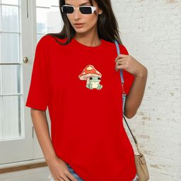 CORSICA Women Printed Pockets T-shirt-image-60