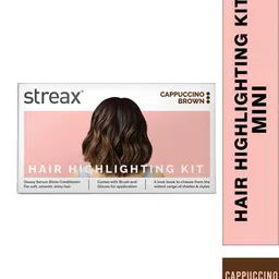 Streax Mini Hair Colour Highlight DIY Application Kit - Cappuccino Brown-picture-46