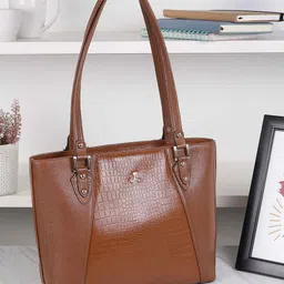 Mochi Women Textured Structured Leather Shoulder Bag-44