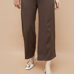 CODE by Lifestyle Women Mid-Rise Parallel Trousers-picture-7