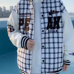 StyleCast Men Checked Open Front Jacket image 2
