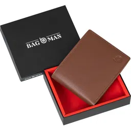 BAGMAN Men Leather Two Fold Wallet-picture-14