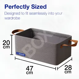 BOXJOY Grey Set of 4 Water Resistant Multi-Utility Organisers image 2