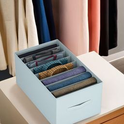 Kuber Industries Grey Set of 1 Regular Drawer Organiser Organisers-17