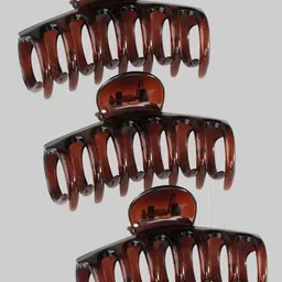 basicare Women Set of 3 Claw Clip-13